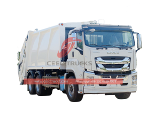 ISUZU Giga 420hp mobile refuse compactor with factory direct sale