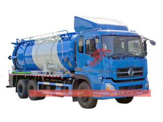 Dongfeng vac pump combination truck with best price