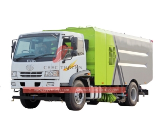 Faw RHD vacuum sweeping truck with factory direct sale