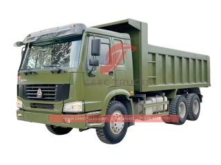 HOWO 30 tons construction tipper truck for sale