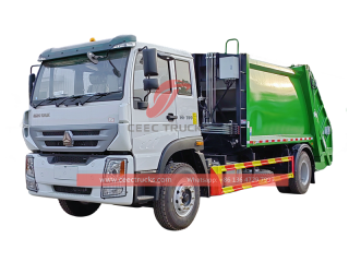 Howo mobile compactor vehicle with factory direct sale