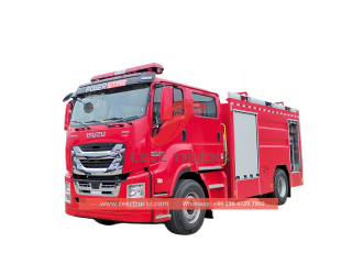 ISUZU GIGA 8,000L fire fighting truck with factory direct sale