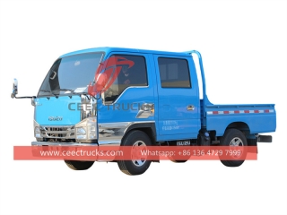 Isuzu mini double cabin cargo truck made in China