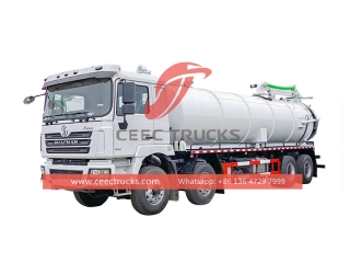 Shacman F3000 gully sucker truck with factory direct sale
