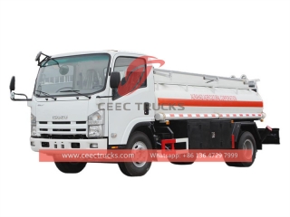 Isuzu 10 cbm diesel transfer truck made in China