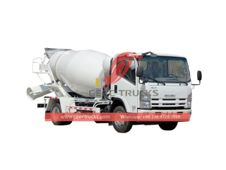 Isuzu NPR 190HP Concrete Mixer Truck for sale