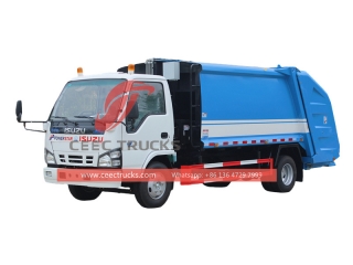 ISUZU NKR 6CBM Waste Compactor truck with factory direct sale