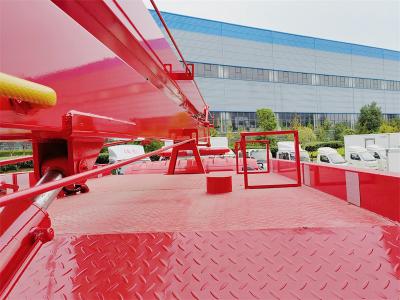 Isuzu new NPR 16m aerial lift truck with fire pumper