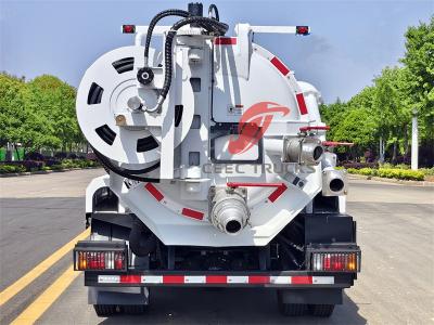 Isuzu NPR combined dredging vehicle