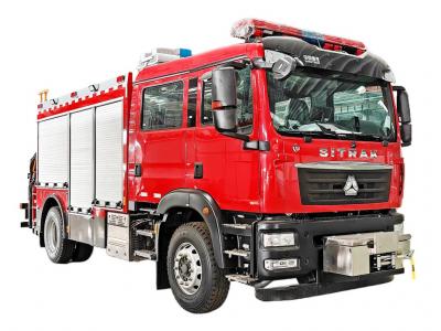 HOWO 4x2 heavy duty rescue firefighting trucks