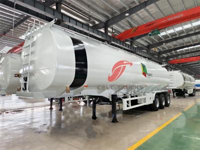 Nigeria 40000L diesel tanker semitrailer
