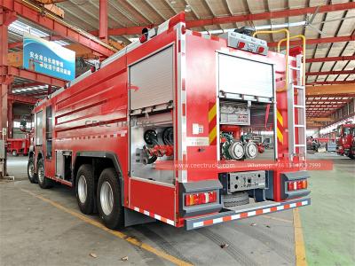 Howo heavy-duty 8x4 city fire fighting truck
