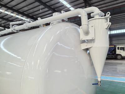 sludge vacuum pump tanker truck superstructure
