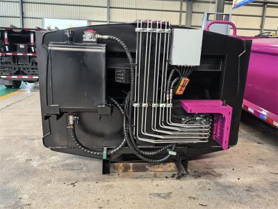 Philippines customer purchased 8cbm rear loader garbage truck body kit