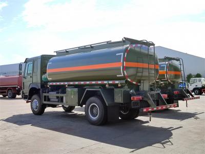 HOWO 290HP all drive fuel delivery tank truck