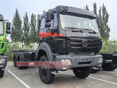 BEIBEN 2638 6x6 off road chassis truck