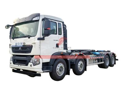 Howo heavy 20CBM hook lift truck for sale