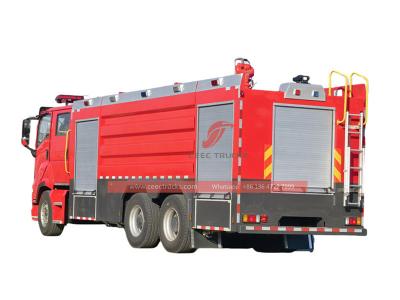 Isuzu GIGA 6x4 water fire truck
