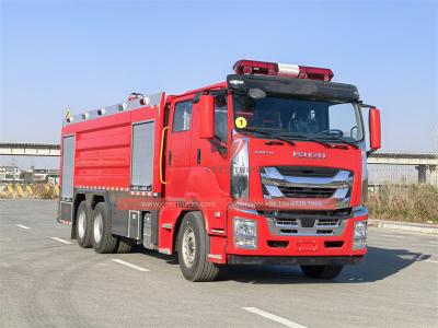 Isuzu GIGA 6x4 water fire truck