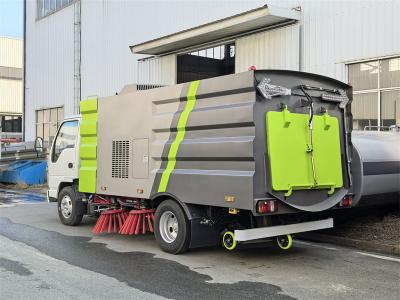 Isuzu NKR 130HP street sweeper truck