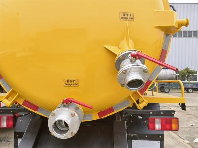 Howo light 8,000L vacuum suction truck