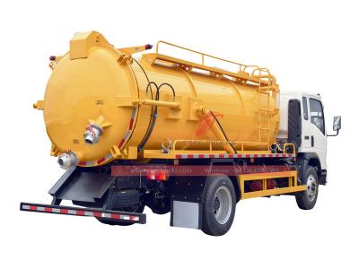 Howo light 8,000L vacuum suction truck