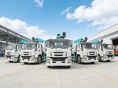 Isuzu RHD truck mounted 8tons crane export Guyana