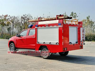 Isuzu 500 liters small foam fire truck