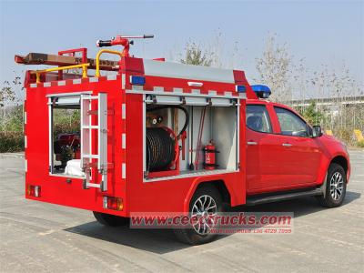 Isuzu 500 liters small foam fire truck