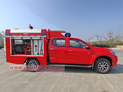 Isuzu 500 liters small foam fire truck