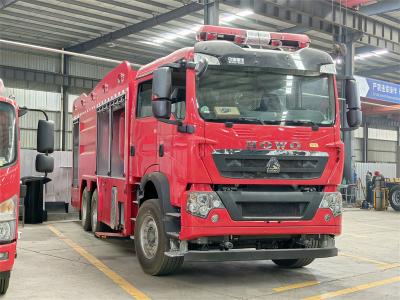 Howo heavy 6000L fire dry powder Truck