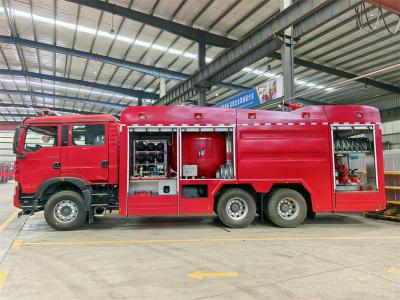 Howo heavy 6000L fire dry powder Truck