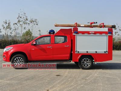 Isuzu 500 liters small foam fire truck