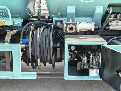 Isuzu 4HK1 205HP combined vacuum jetting truck 10+5cbm