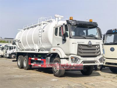 Sinotruk HOWO 22cbm super vaccum tank truck