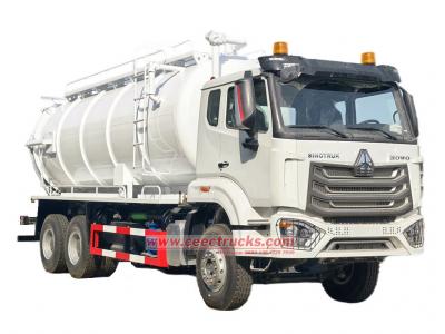 Sinotruk HOWO 22cbm super vaccum tank truck