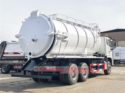 Sinotruk HOWO 22cbm super vaccum tank truck