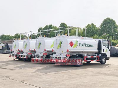 Isuzu 4KH1 150HP oil refueling bowser truck