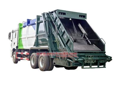 HOWO NX garbage rear loader truck