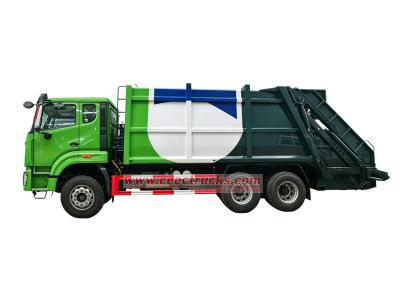 HOWO NX garbage rear loader truck