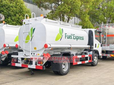Isuzu 4KH1 150HP oil refueling bowser truck