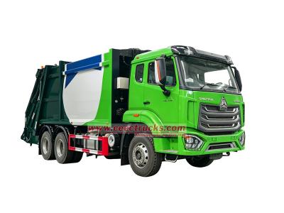 HOWO NX garbage rear loader truck