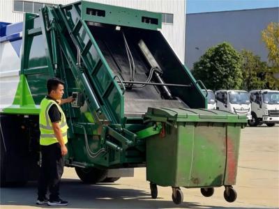HOWO NX garbage rear loader truck