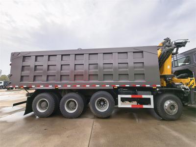 HOWO AWD truck mounted knuckle crane