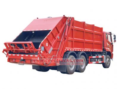 HOWO NX 371HP refuse compactor garbage truck 20cbm