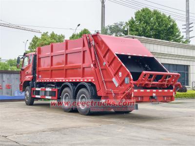 HOWO NX 371HP refuse compactor garbage truck 20cbm