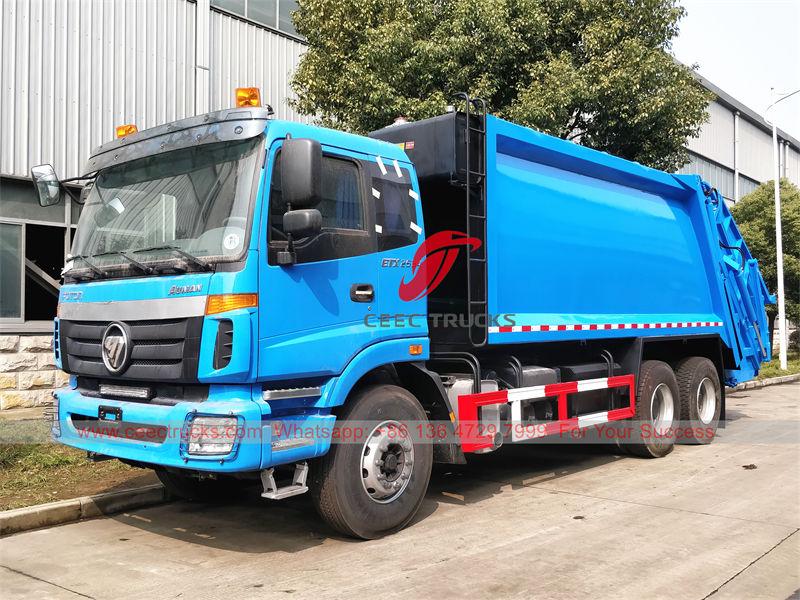 Factory direct sale FOTON 20 CBM garbage compactor truck