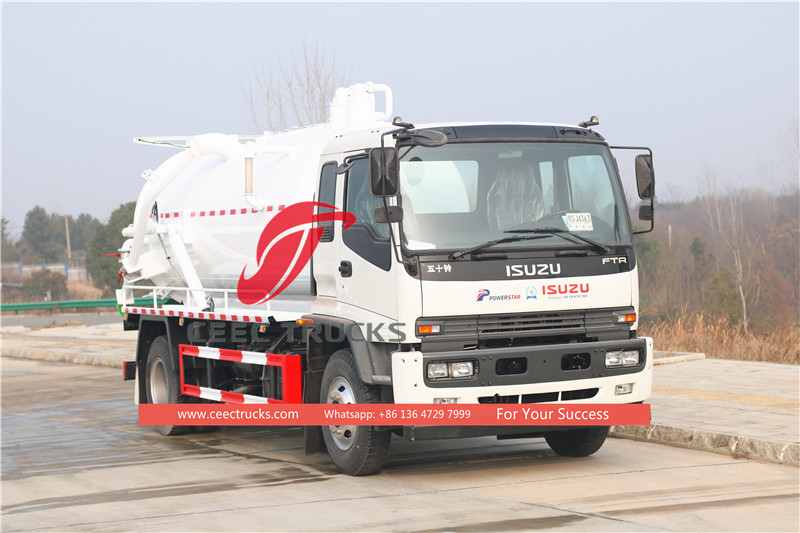 7 key points of sewer pump truck