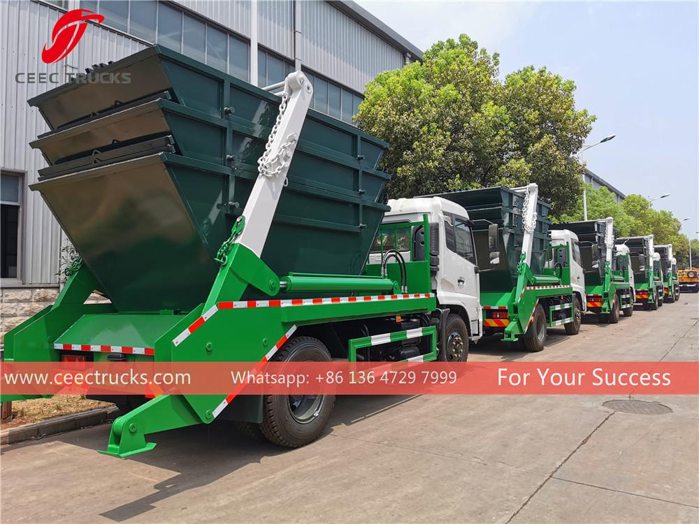 Tanzania- 20 units dongfeng skip loader export 