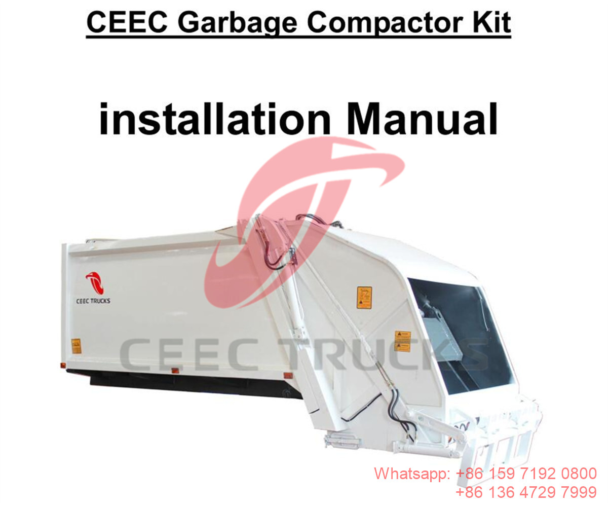 Chile--8CBM garbage compactor superstructure manual
